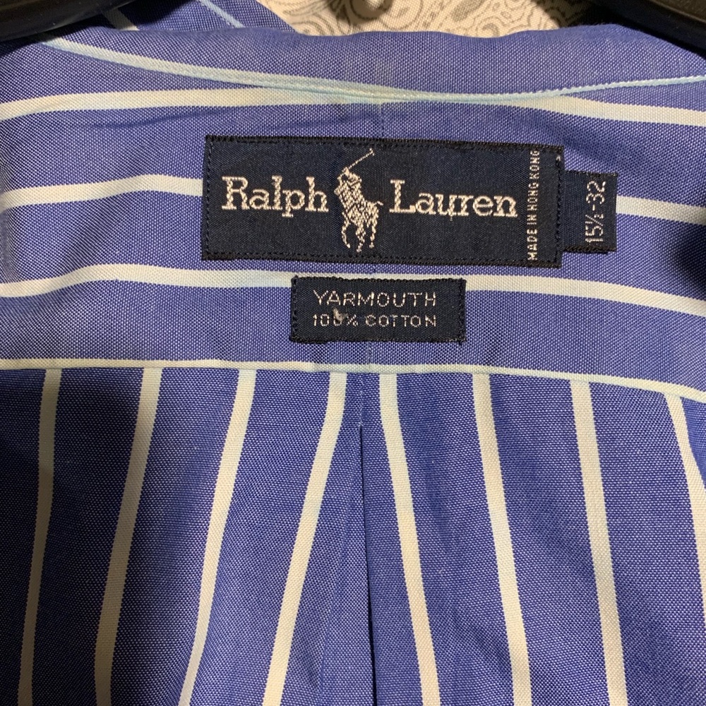 Men’s 15.5-32 Polo Ralph Lauren Button Down